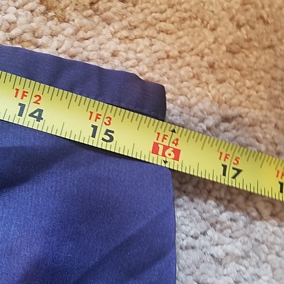 Beaded Iridescent Blue/Purple Skirt w/ Embroidery - Picture 5 of 5